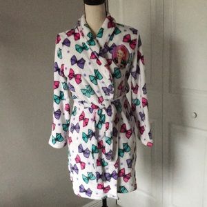 NICKELODEON Girls JoJo Siwa Bows Plush Soft Robe | L